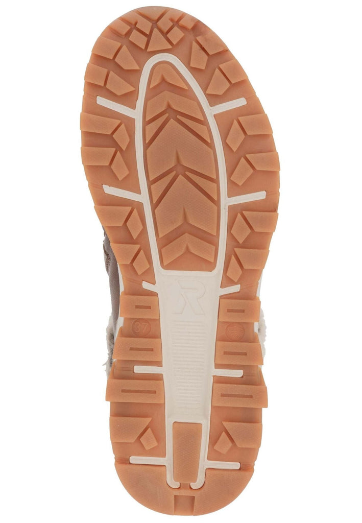 Rieker Stiefelette Glattleder Braun