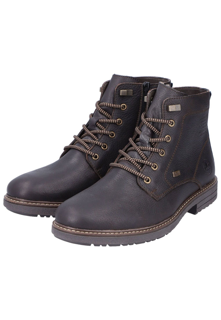 Rieker Stiefelette Glattleder Kastanie Warmfutter