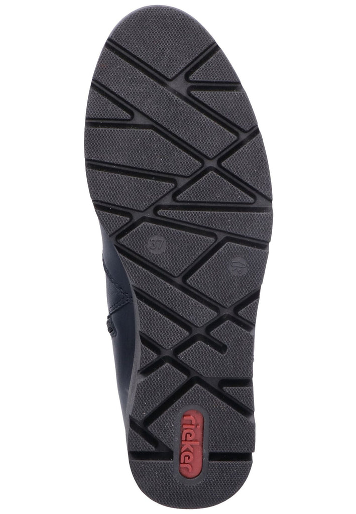 Rieker Stiefelette Glattleder Pazifik