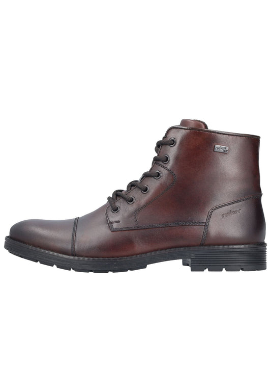 Rieker Stiefelette Glattleder Toffee Warmfutter