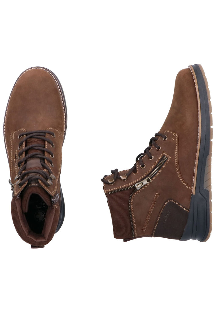 Rieker Stiefelette Leder Braun