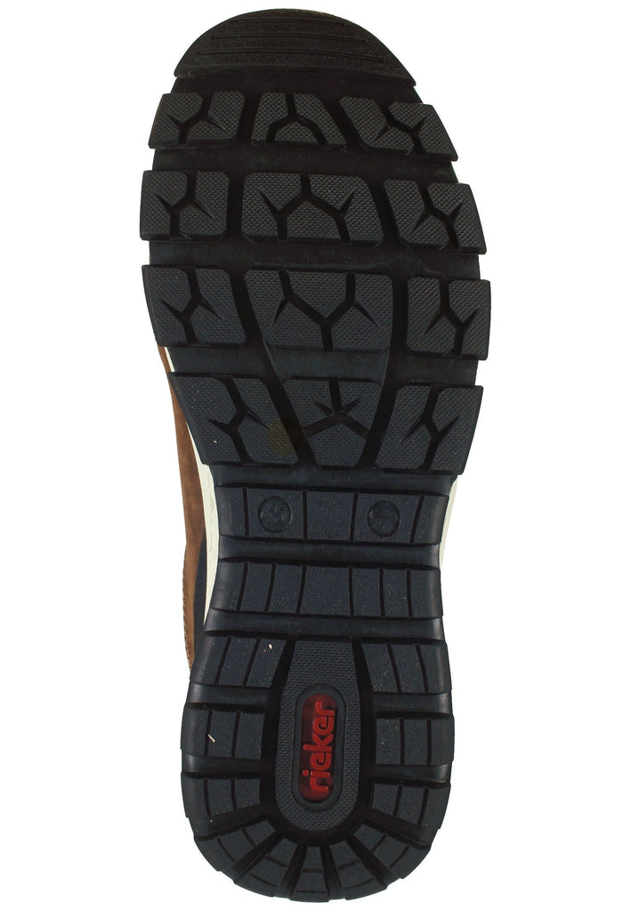 Rieker Stiefelette Leder Braun/Schwarz