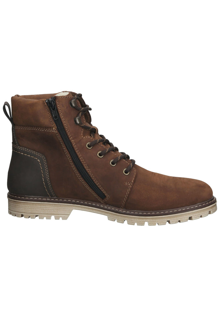 Rieker Stiefelette Leder Braun Warmfutter