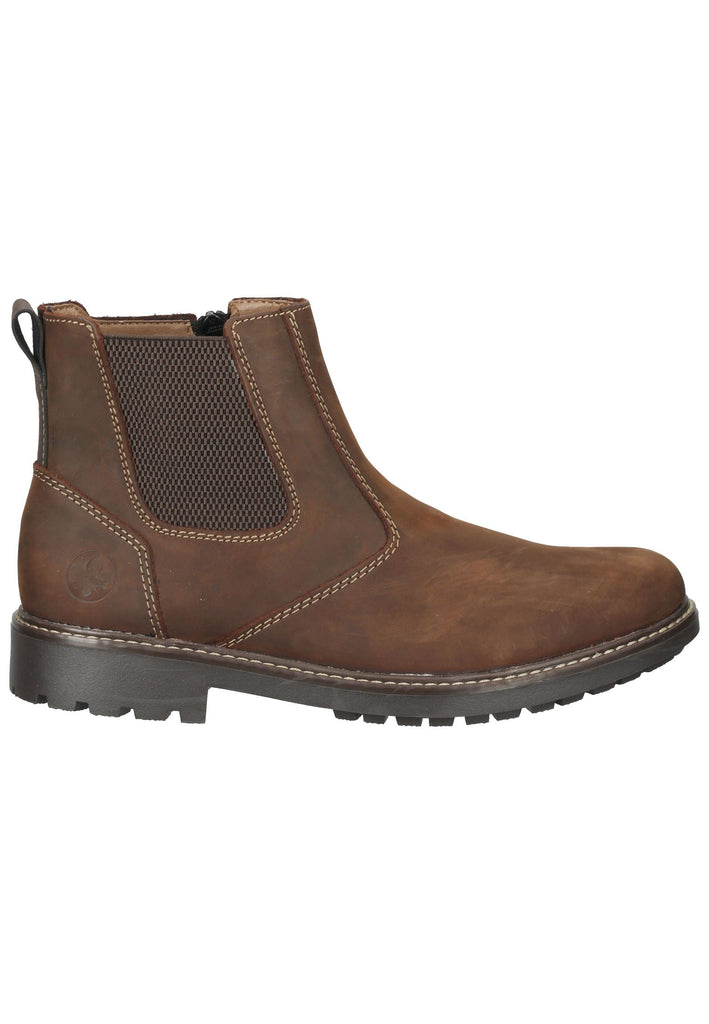 Rieker Stiefelette Leder Braun Warmfutter