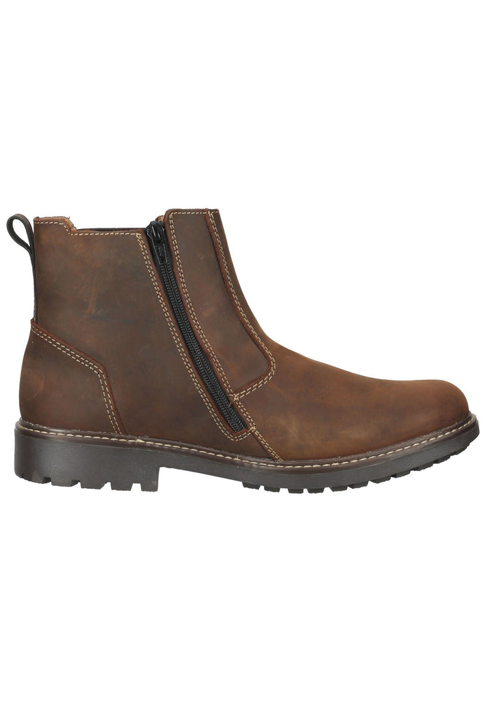 Rieker Stiefelette Leder Braun Warmfutter
