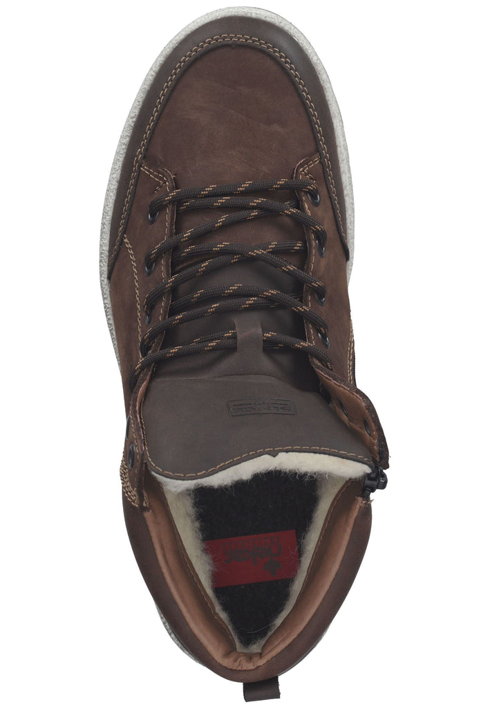 Rieker Stiefelette Leder Braun Warmfutter