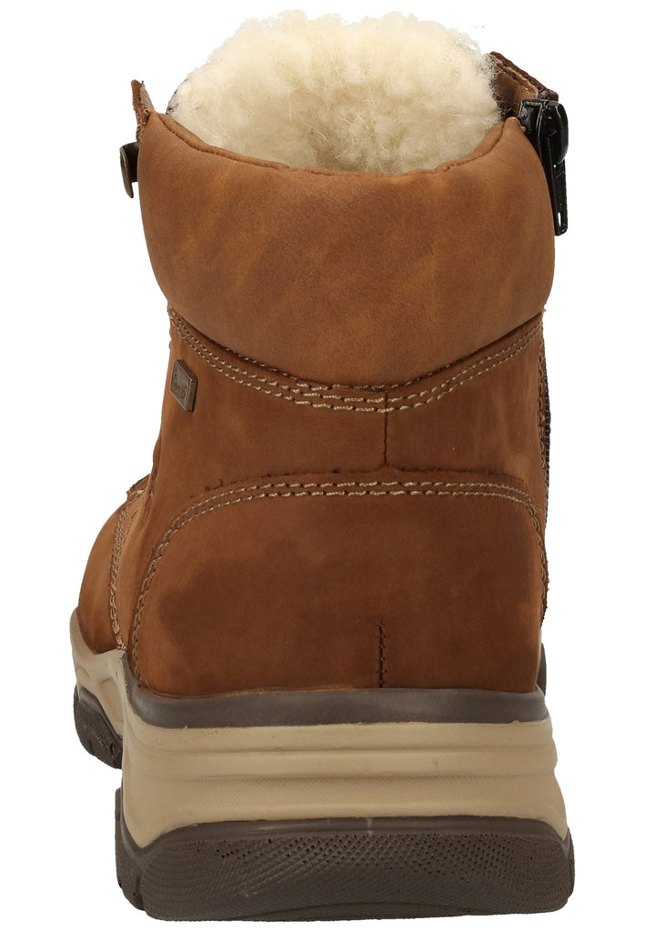Rieker Stiefelette Leder Braun Warmfutter