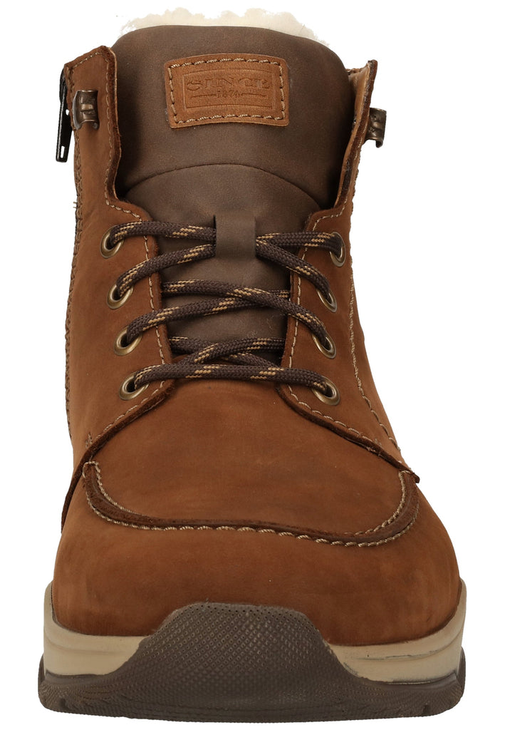 Rieker Stiefelette Leder Braun Warmfutter