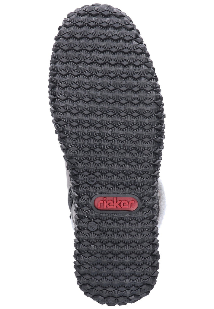 Rieker Stiefelette Leder Grau