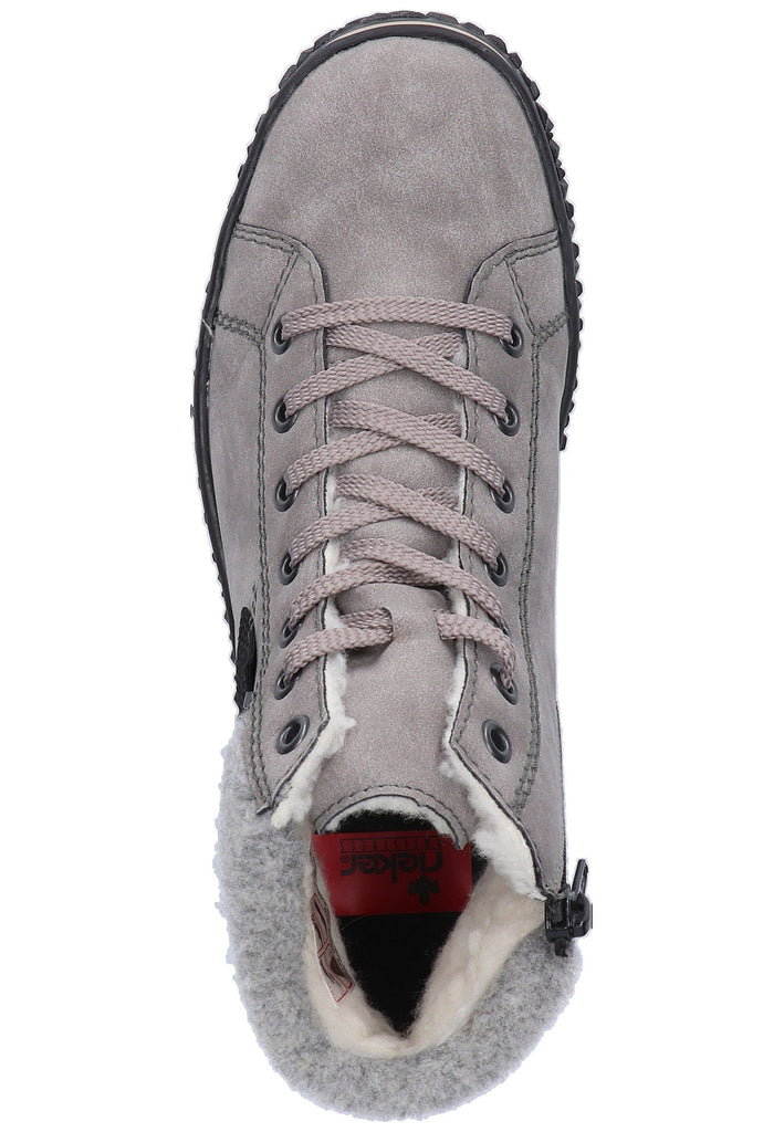 Rieker Stiefelette Leder Grau