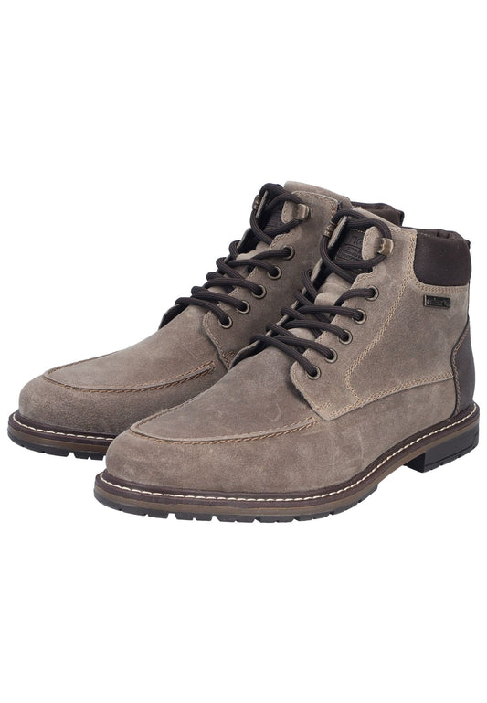Rieker Stiefelette Leder Hellbraun Warmfutter