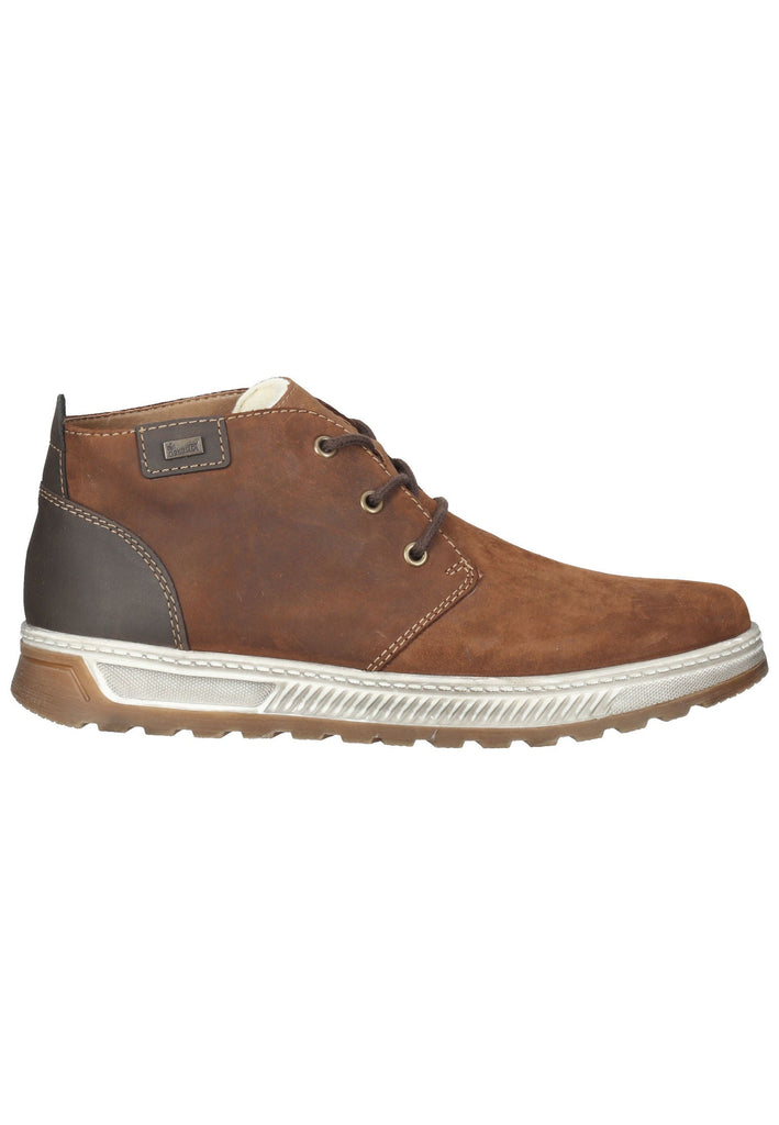 Rieker Stiefelette Leder Mittelbraun Warmfutter