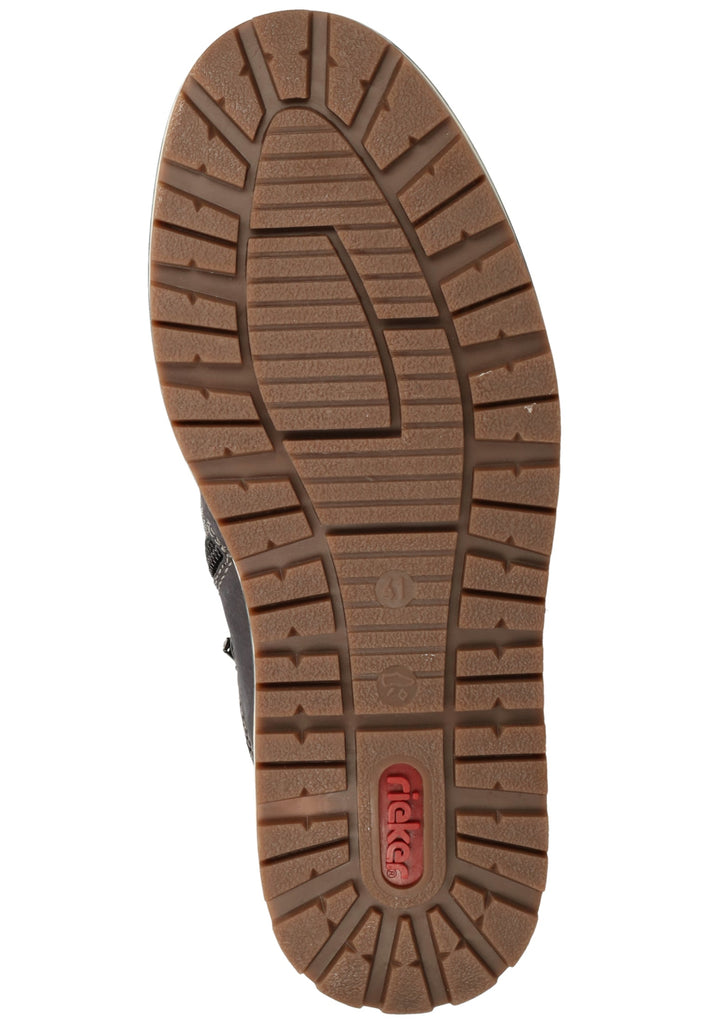 Rieker Stiefelette Leder Navy Warmfutter