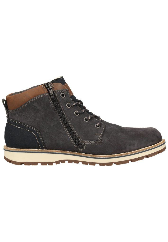Rieker Stiefelette Leder Navy Warmfutter