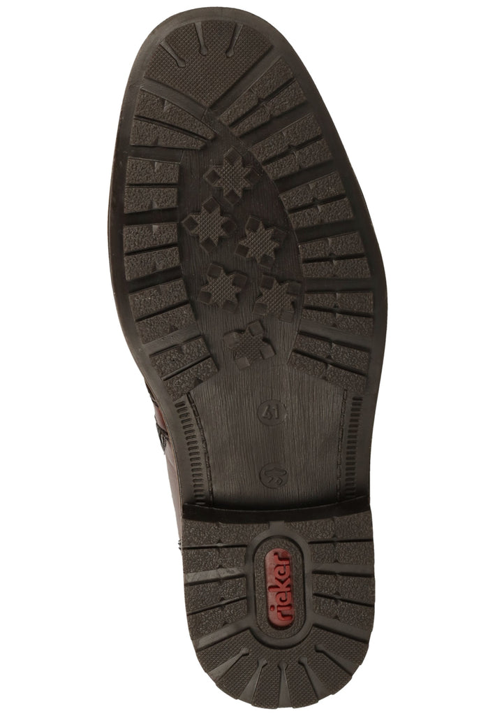 Rieker Stiefelette Leder Rotbraun Warmfutter