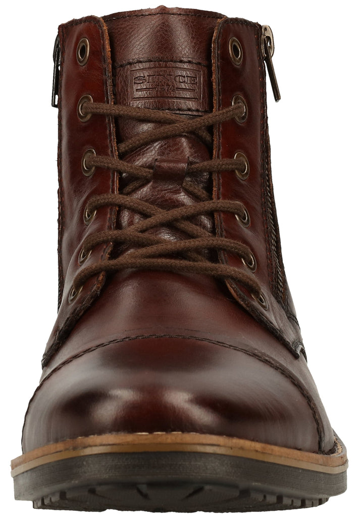 Rieker Stiefelette Leder Rotbraun Warmfutter