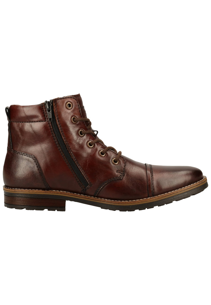 Rieker Stiefelette Leder Rotbraun Warmfutter