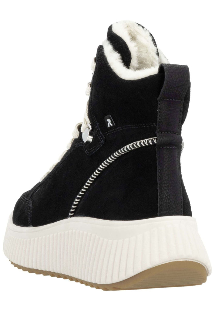 Rieker Stiefelette Leder Schwarz