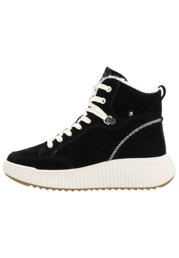 Rieker Stiefelette Leder Schwarz