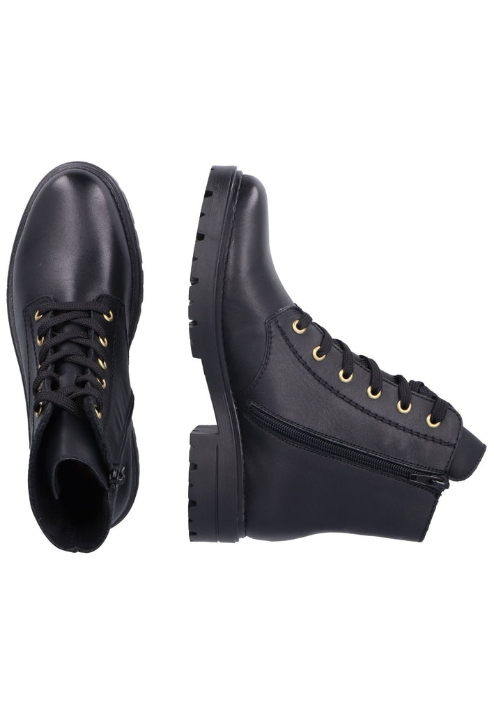 Rieker Stiefelette Leder Schwarz