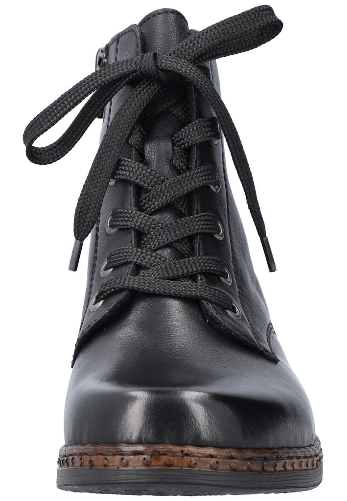 Rieker Stiefelette Leder Schwarz