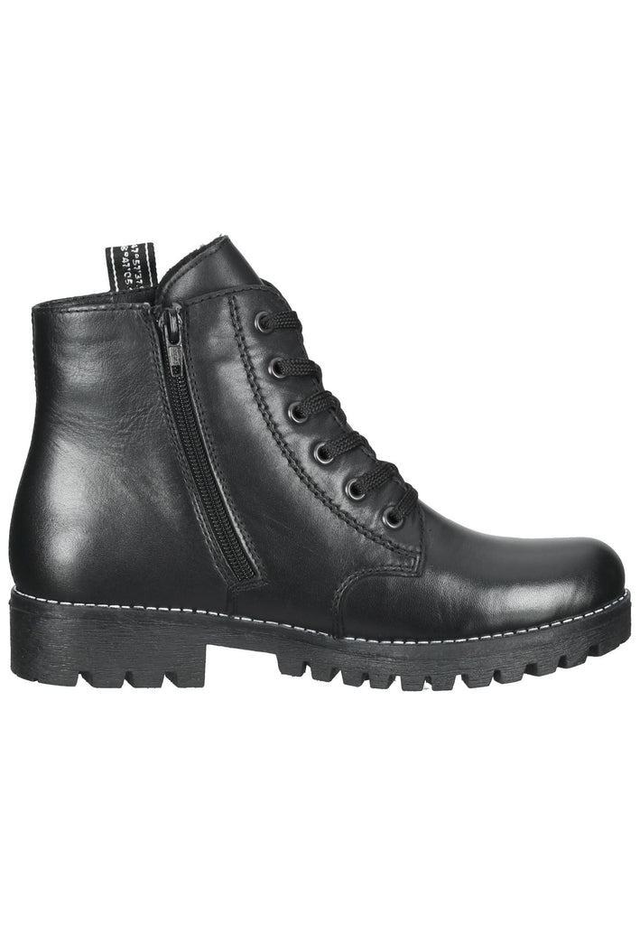 Rieker Stiefelette Leder Schwarz