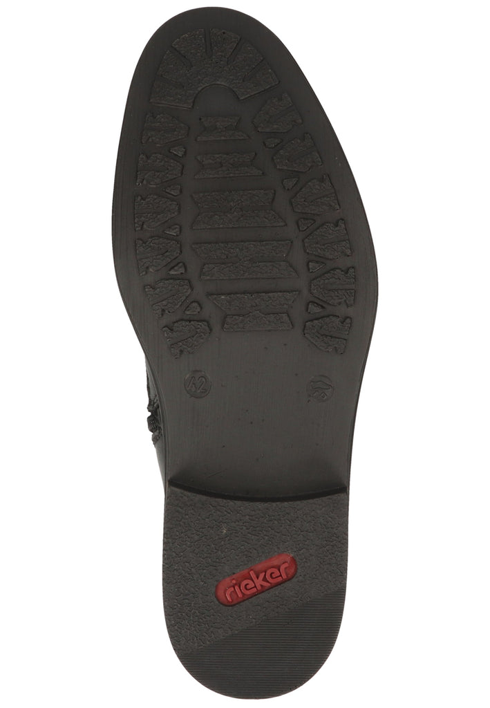 Rieker Stiefelette Leder Schwarz