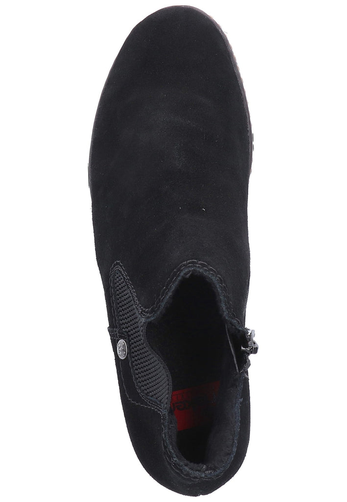 Rieker Stiefelette Leder Schwarz