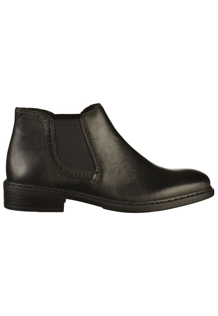 Rieker Stiefelette Leder Schwarz