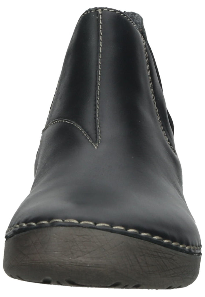 Rieker Stiefelette Leder Schwarz Warmfutter