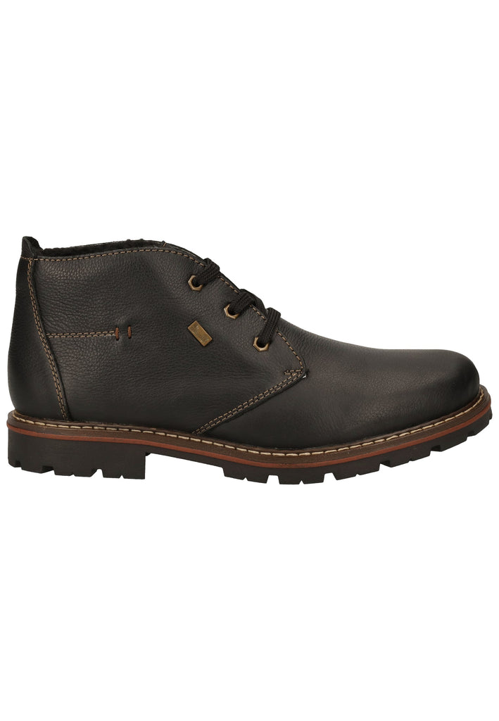 Rieker Stiefelette Leder Schwarz Warmfutter