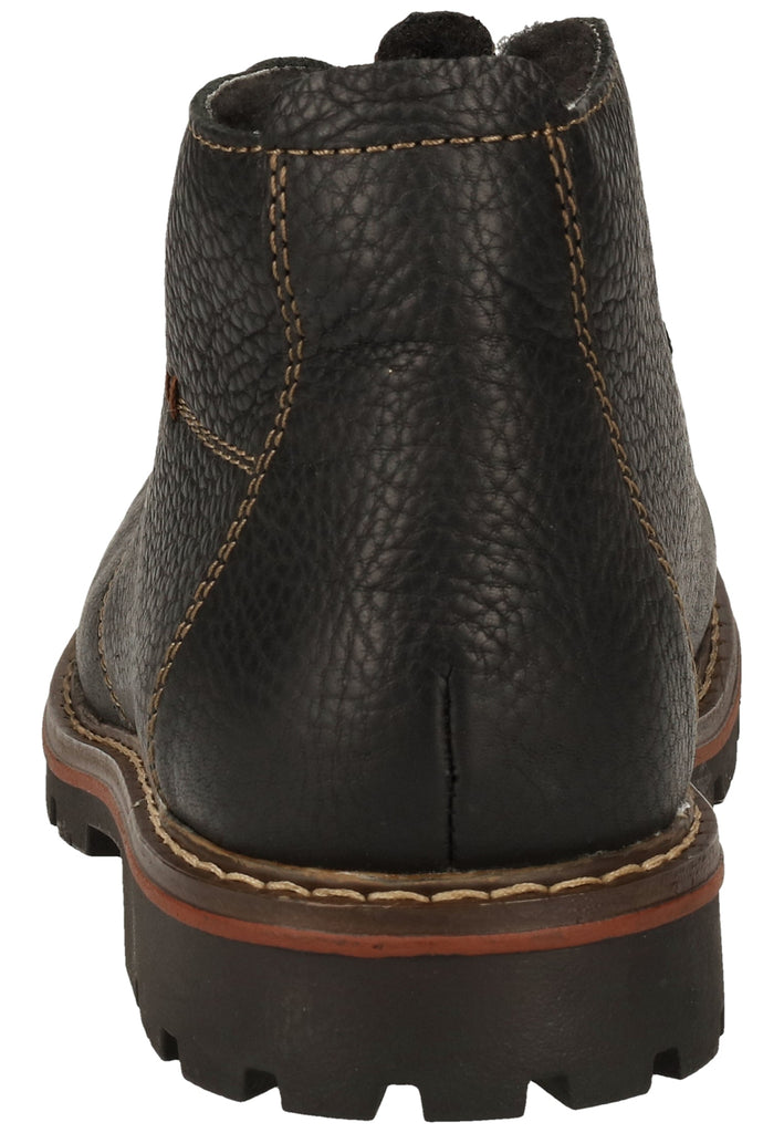 Rieker Stiefelette Leder Schwarz Warmfutter