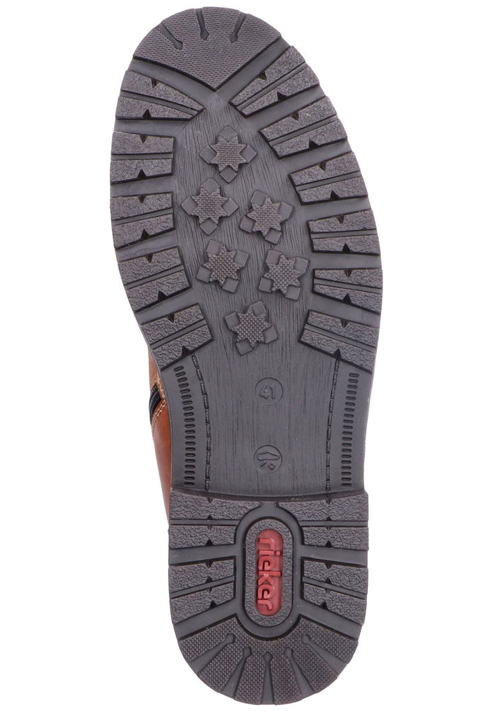 Rieker Stiefelette Leder/Synthetik Braun