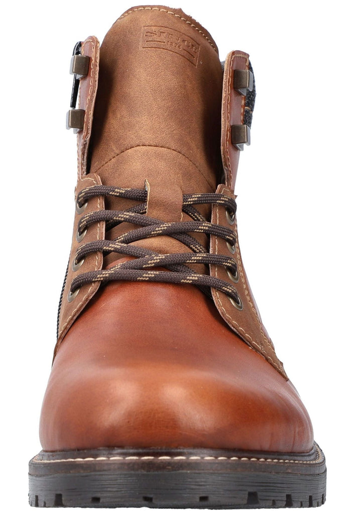 Rieker Stiefelette Leder/Synthetik Braun