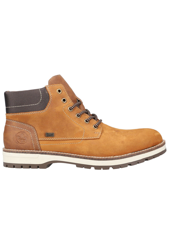 Rieker Stiefelette Leder/Synthetik Hellbraun