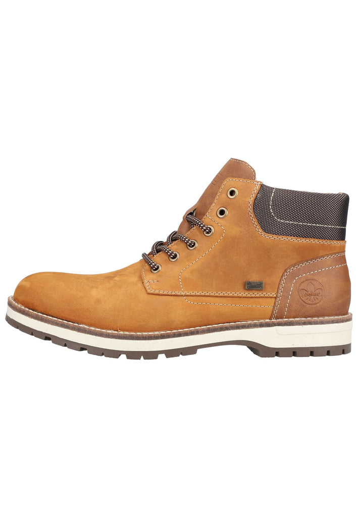 Rieker Stiefelette Leder/Synthetik Hellbraun