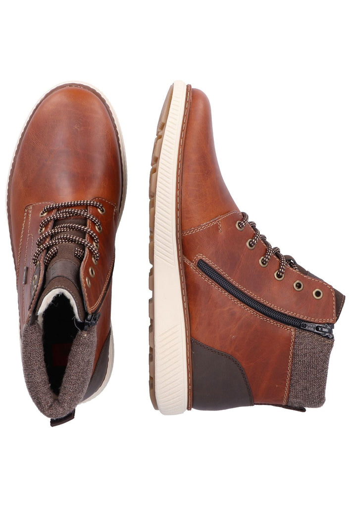 Rieker Stiefelette Leder/Synthetik Moro