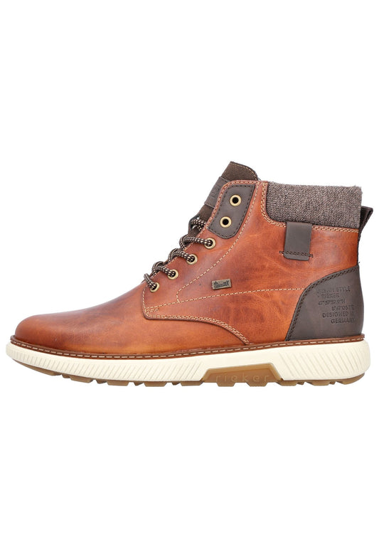 Rieker Stiefelette Leder/Synthetik Moro