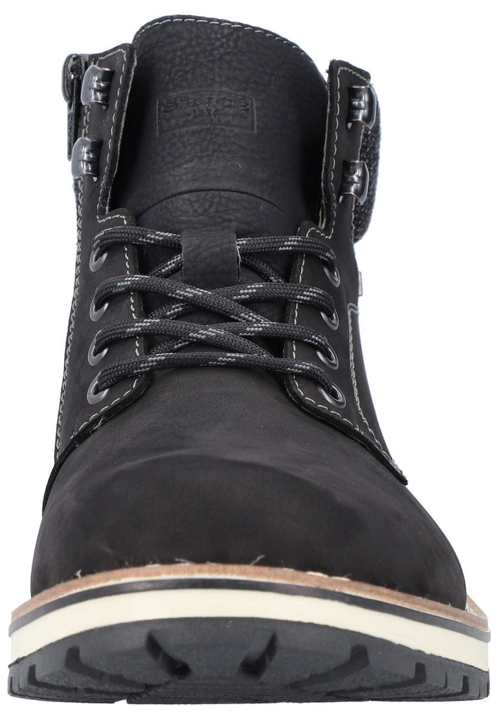 Rieker Stiefelette Leder/Synthetik Schwarz