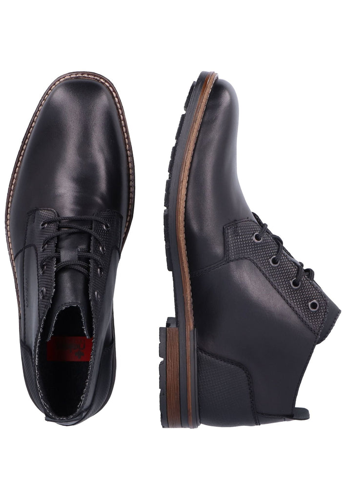 Rieker Stiefelette Leder/Synthetik Schwarz