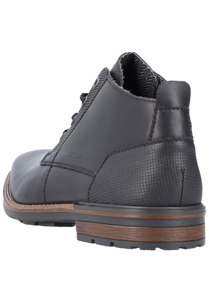 Rieker Stiefelette Leder/Synthetik Schwarz