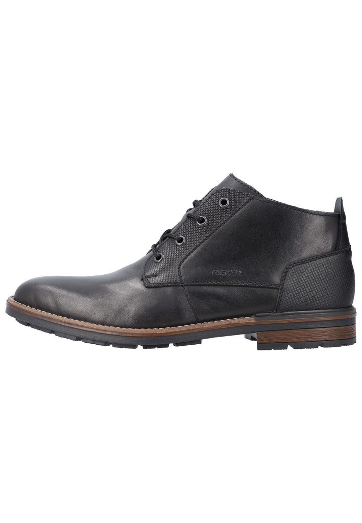 Rieker Stiefelette Leder/Synthetik Schwarz