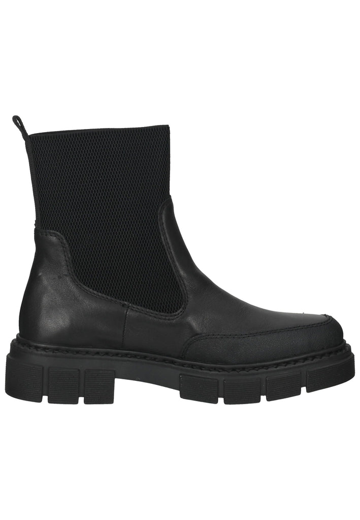 Rieker Stiefelette Leder/Synthetik Schwarz