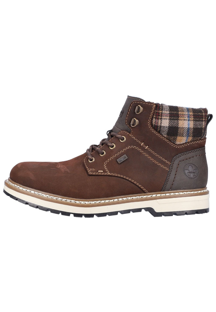 Rieker Stiefelette Leder/Textil Cigar