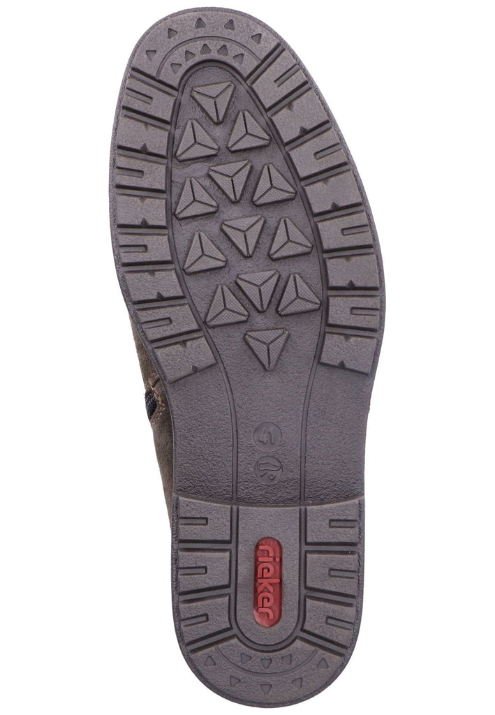 Rieker Stiefelette Leder/Textil Erde