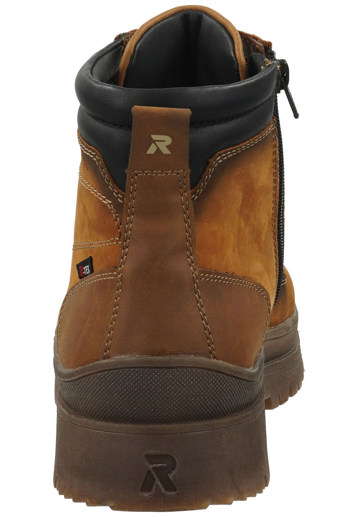 Rieker Stiefelette Leder/Textil Nuss Warmfutter