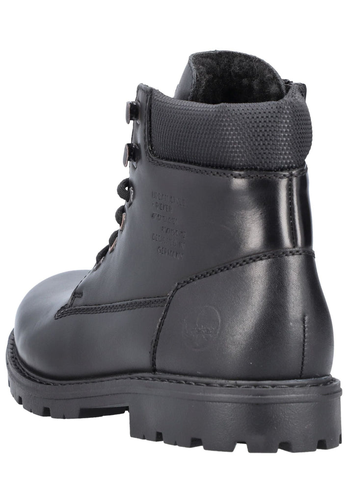Rieker Stiefelette Leder/Textil Schwarz