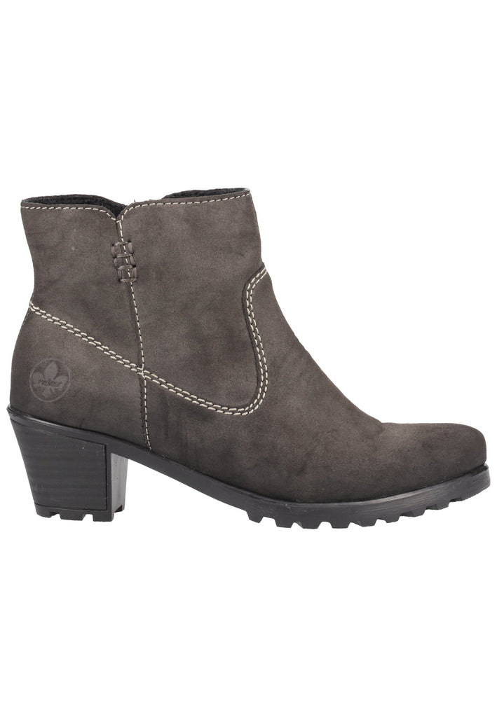 Rieker Stiefelette Lederimitat Anthrazit