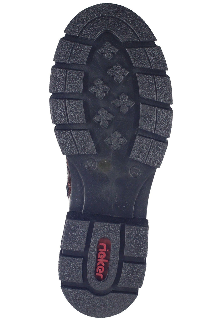 Rieker Stiefelette Lederimitat Antik Braun