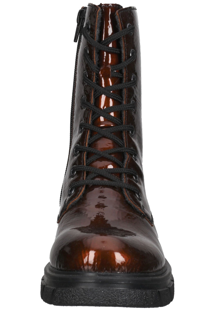 Rieker Stiefelette Lederimitat Antik Braun